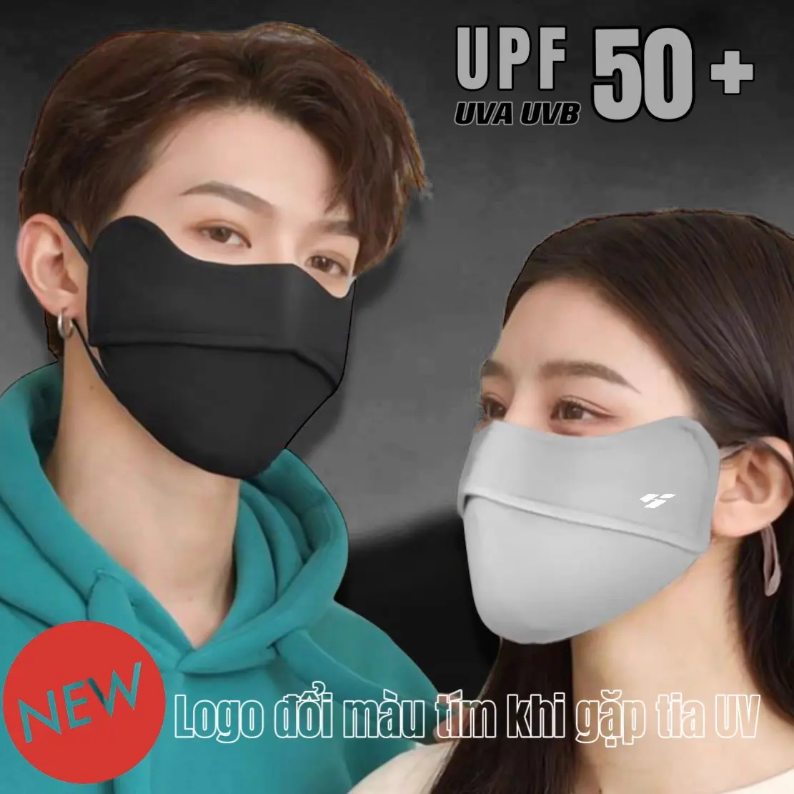 NEW - Khẩu Trang KATINY mẫu mới - chống nắng, ngăn hiệu quả tia UVA - UVB Phụ Kiện