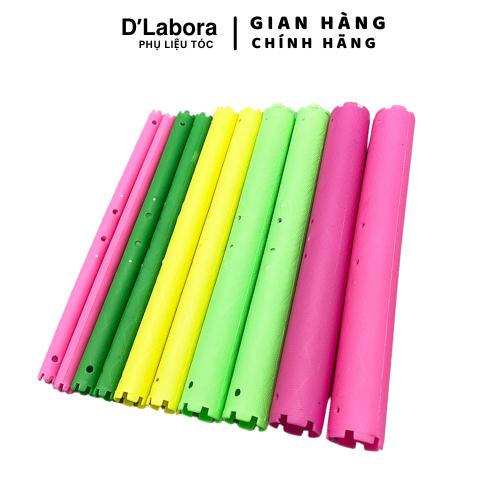  Trục Lạnh Uốn Xoăn Xù Mì Xoăn Hippie Sóng Lơi Dài 17 cm Cho Tóc Nữ Nam Tiệm Tóc Barber DLabora 