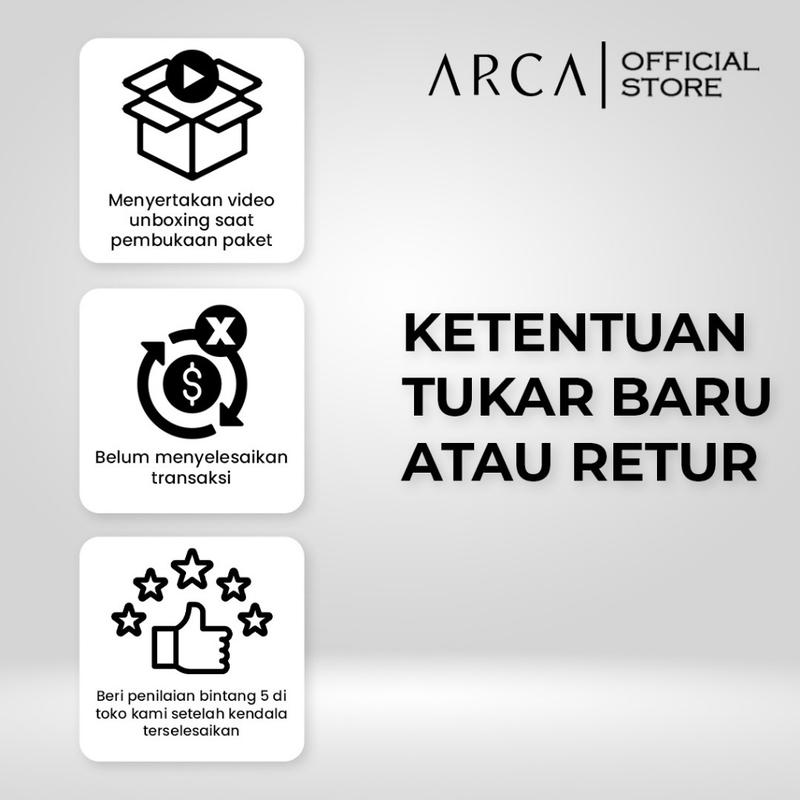Arca Fresh Clear Facial Foam 80gr - Sabun Cuci Muka Pria 5