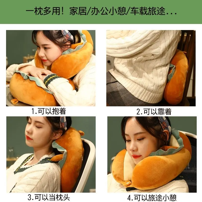Gối Tựa Đầu Hình Chữ U, Hỗ Trợ Cổ Hỗ Trợ Cổ Gù Đôi, Thích Hợp Cho Du Lịch Bằng Máy Bay, Nghỉ Ngơi Văn Phòng, Nghỉ Ngơi Cổ Trên Ô Tô 1