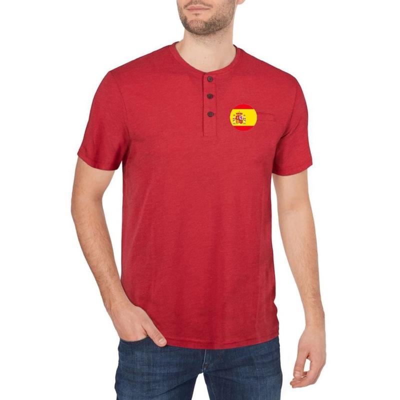 BAJU KANCING SABLON LENGAN PENDEK/KAOS BOLA LOGO SPANYOL/BAJU PIALA DUNIA/TERLARIS/BAYAR DI TEMPAT 8