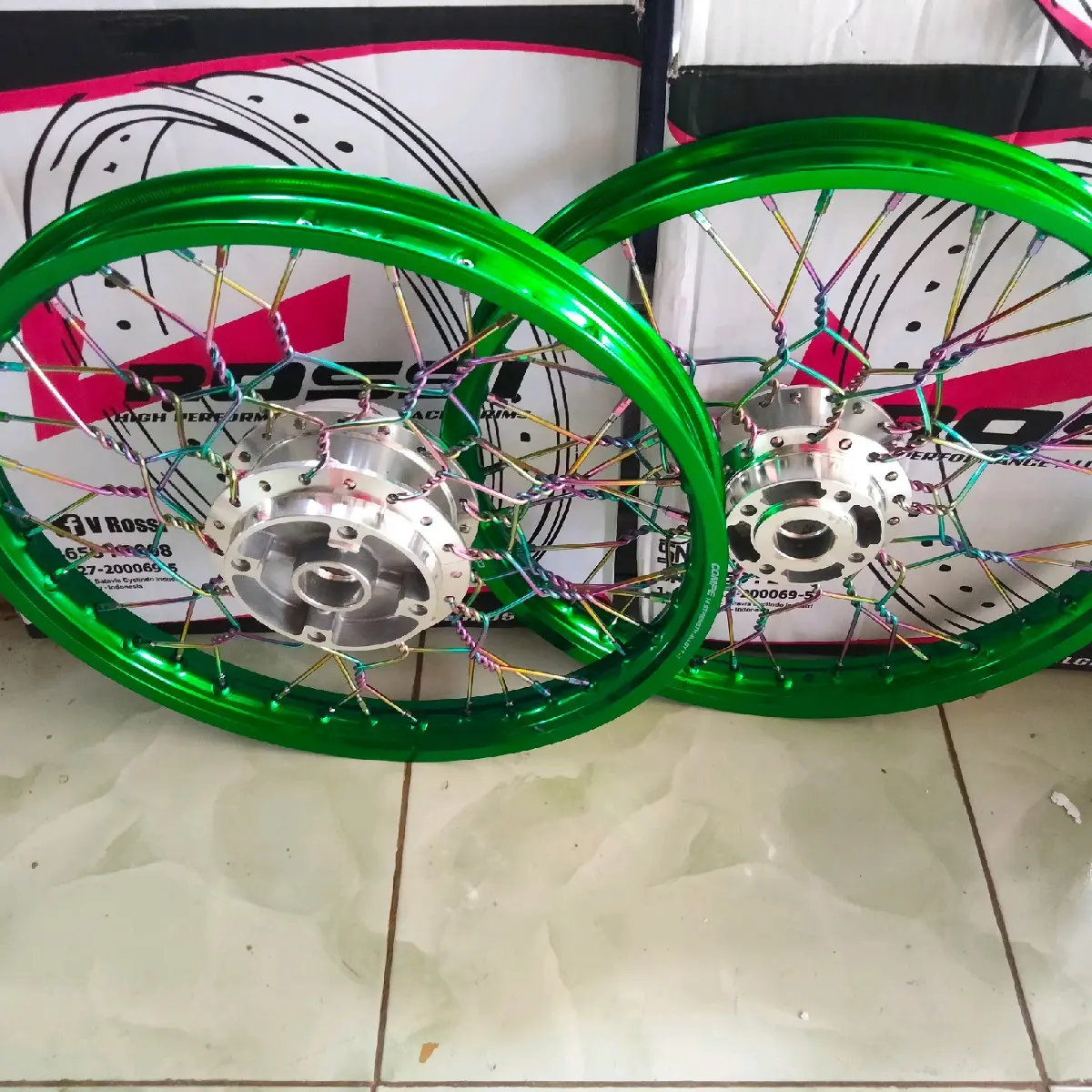 velg Jupiter MX new 135 double cakram ring 17 stel kepang