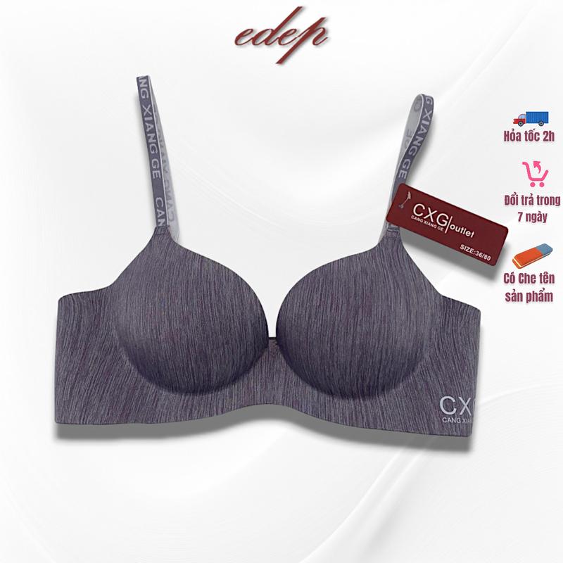 Áo Lót Đúc Su Muối Tiêu Đệm Bàn Tay A05 Bra Nữ Nâu