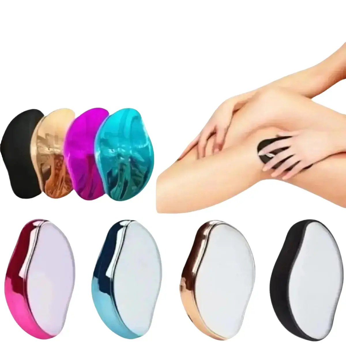 Alat Perontok Bulu Pembersih Kulit Mati Epilator Crystal Hair Removal Tubuh