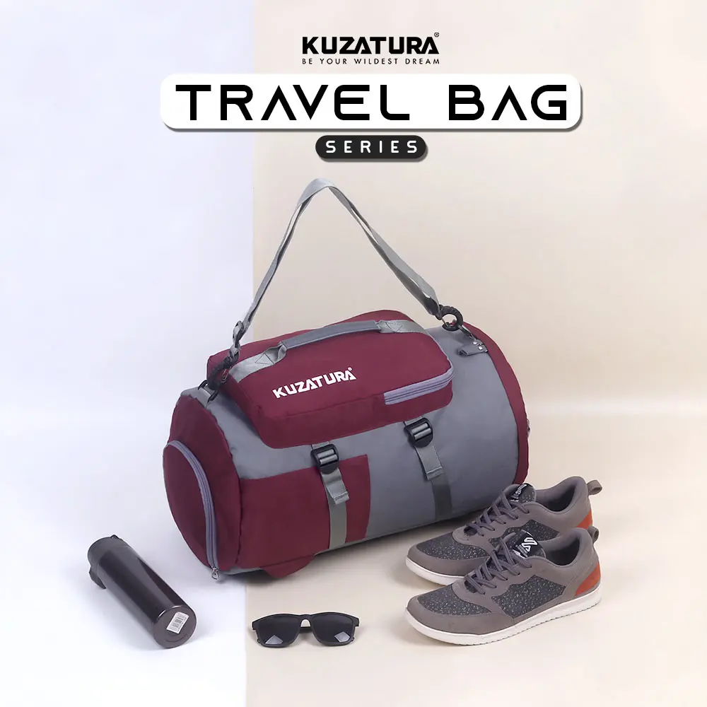 Tas Perjalanan Tas Travel Pria Multifungsi Polos