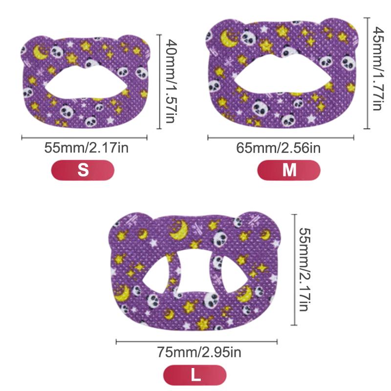 Product Introduction of 30pcs Kids Mouth Tape For Sleeping Anti  Sleep Strips Anti  Sleep Tape Sleep Better Nose Breathing Improved Sleep 25
