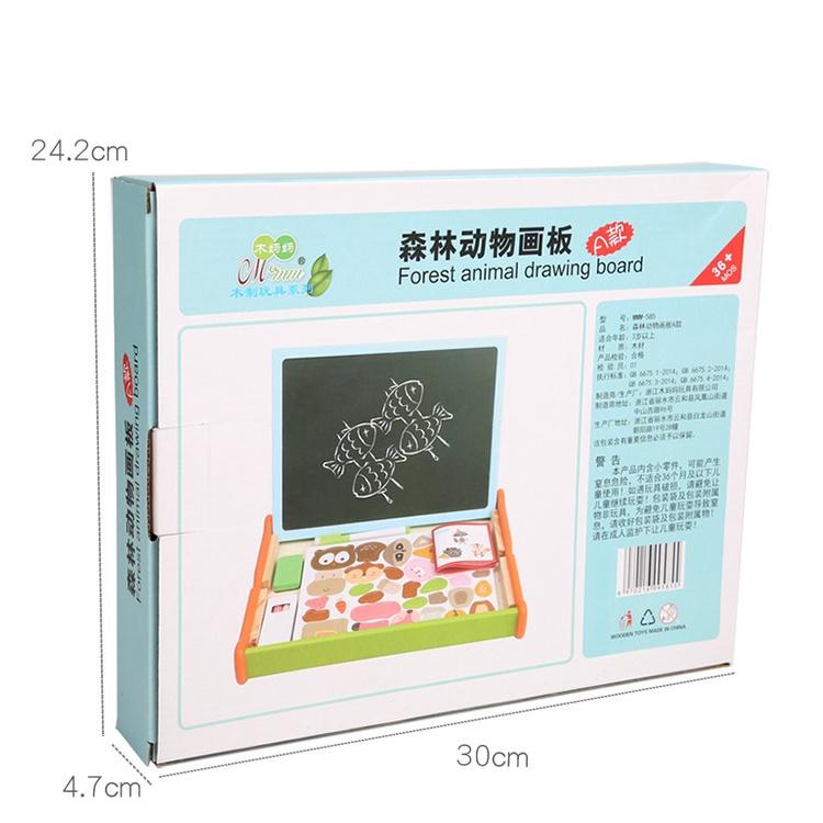 Hộp Đồ Chơi Ghép Tranh Theo Chủ Đề Xếp Hình Bằng Nam Châm Sáng Tạo Cho Trẻ Em - Loại Hộp To Cao Cấp 1