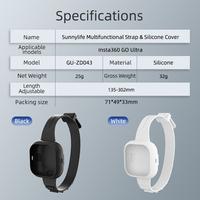 Gambar Sunnylife Expansion Band Strap SIliucone Protective Cover Insta360 Go Ultra Wristband Bicycle Stripe - White dari Devil Store Indonesia Kota Administrasi Jakarta Utara 4 Tokopedia