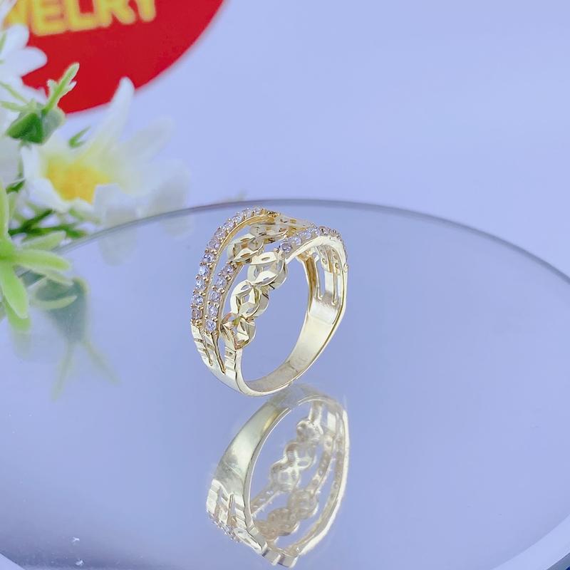 Product Introduction of Nhẫn nữ hội hoa tiết kim tiền mã 02 4