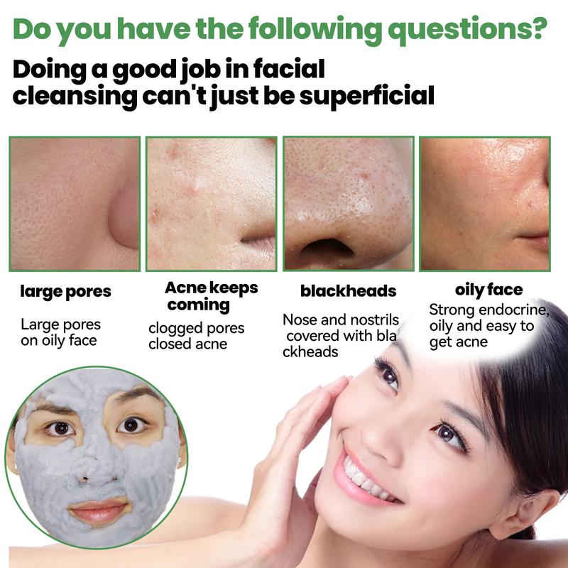 Product Introduction of EELHOE Cleansing Bubble Mask Moisturizing application blackhead removal oxygen cleansing mud mask 5
