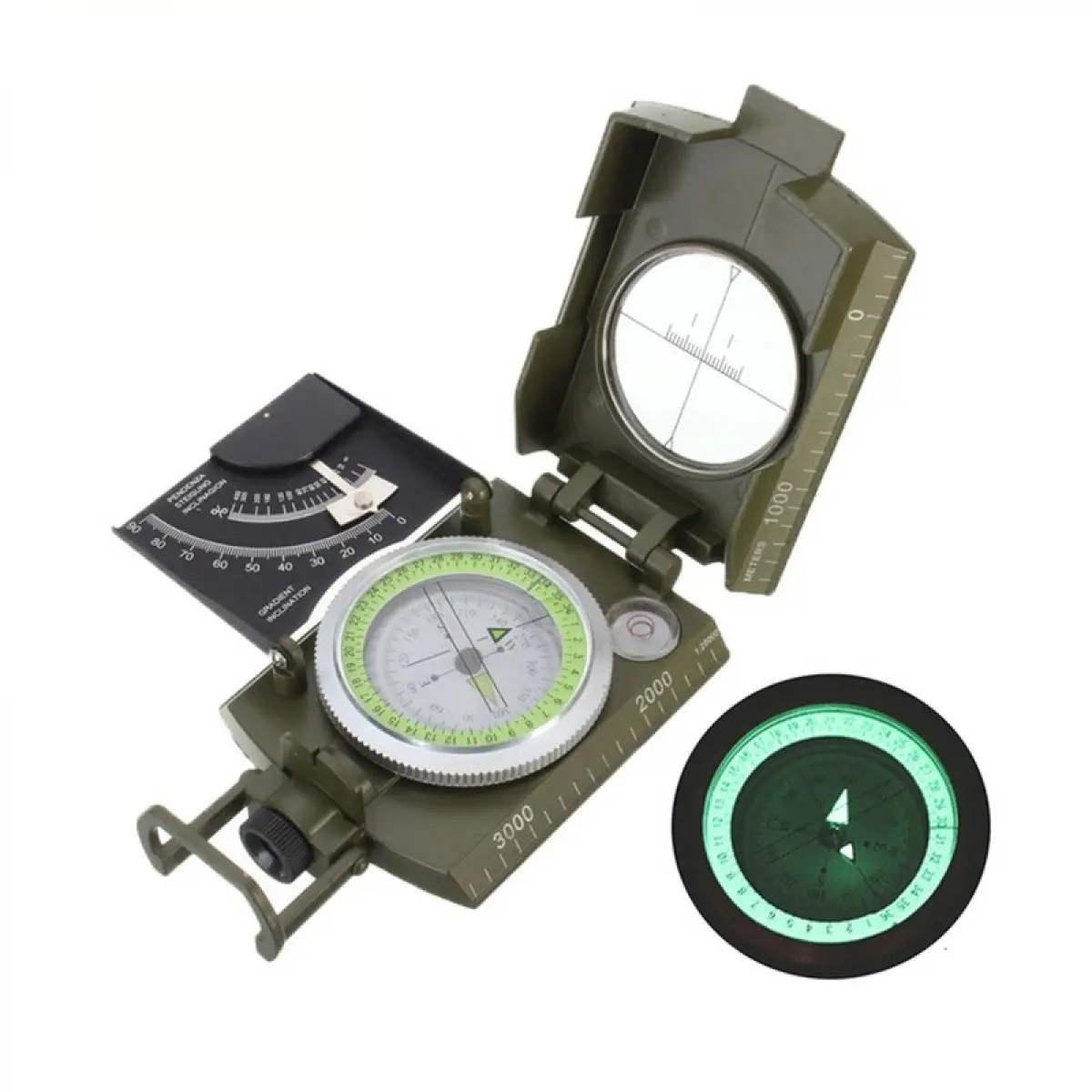STUARRT Dedicated Luminous Digital Compass for Outdoor Activities