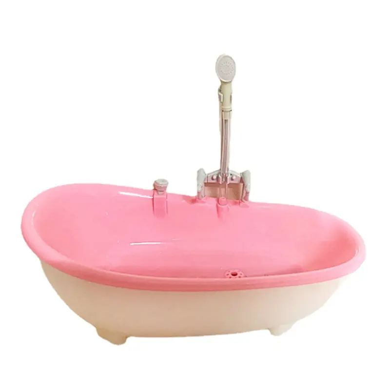 ZHIXI Bird Bathtub with Water Injections Hole Washing Cleaning Plastic Parrot Bath