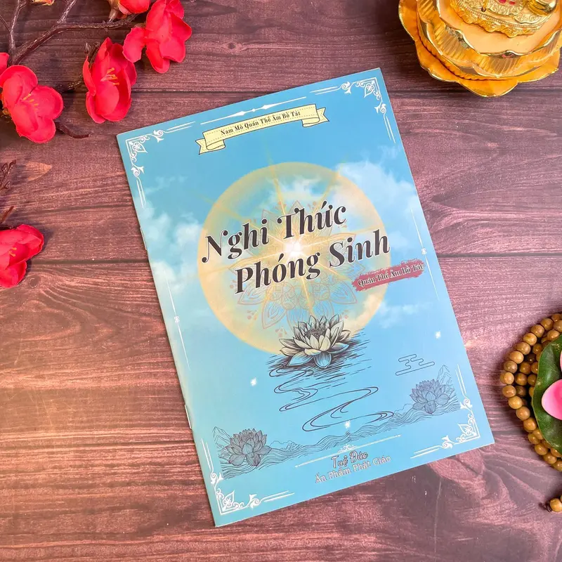 Sách Đọc Tụng - Nghi Thức Phóng Sinh PMTL - Bìa Thường - Khổ A5 3