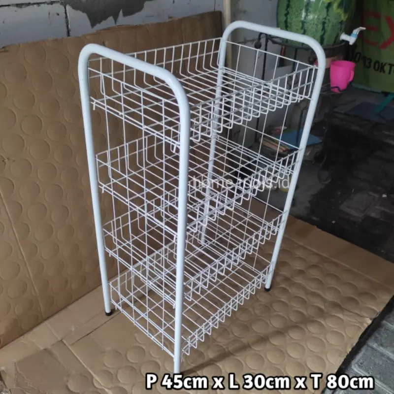 Rak chiki serbaguna 130/rak chiki jumbo/rak dagang/rak toko/rak display/rak mini market keranjang jajan/rak penyimpanan 7