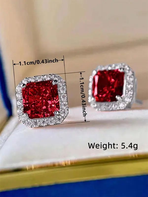 Fashion Elegant Rhinestone Decorated Stud Earrings, Casual Jewelry for Women, Trendy Accessories for Party and Daily Life 3