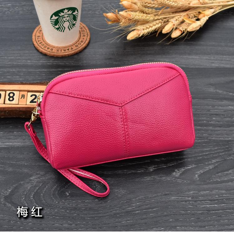 Product Introduction of Túi Xách Nữ PU Mới, Gian Hàng Đơn Giản, Túi Cầm Tay, Màu Trơn, Mặt Mềm, Túi Điện Thoại Di Động 22