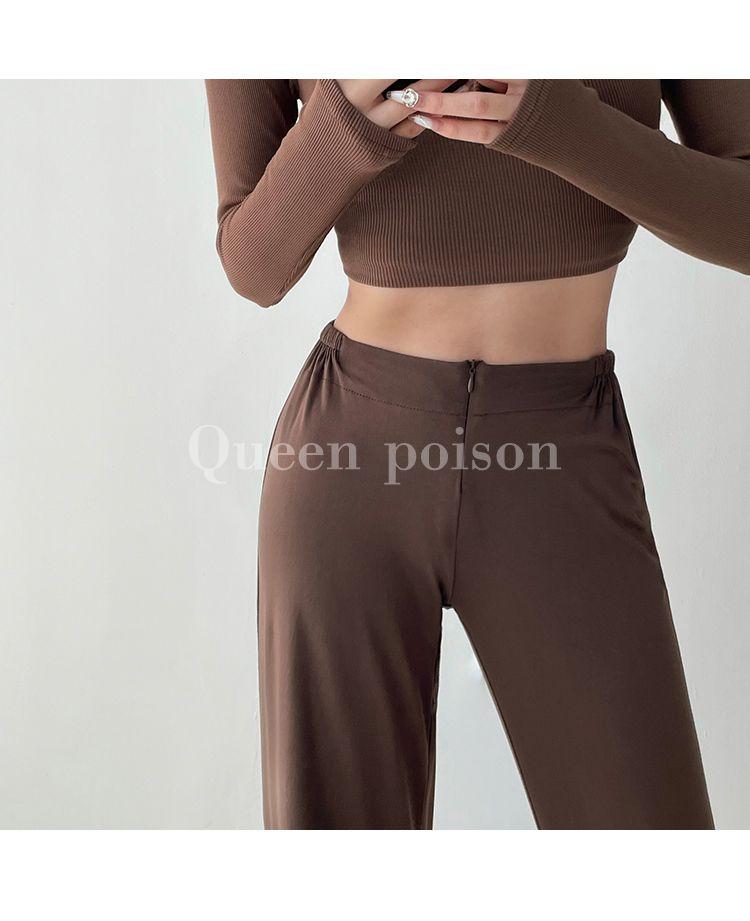 Product Introduction of Quần Tập Thể Dục Yoga Thể Thao Xếp Nếp, Dành Cho Nữ, Phong Cách Lười Biếng Mùa Thu, Dài Đến Chân, Ôm Hông, Ống Rộng, Cỡ Nữ, Cỡ Gợi Cảm, Tỷ Lệ Eo-Hông, Được Thu Thập Bởi 964 Người 11