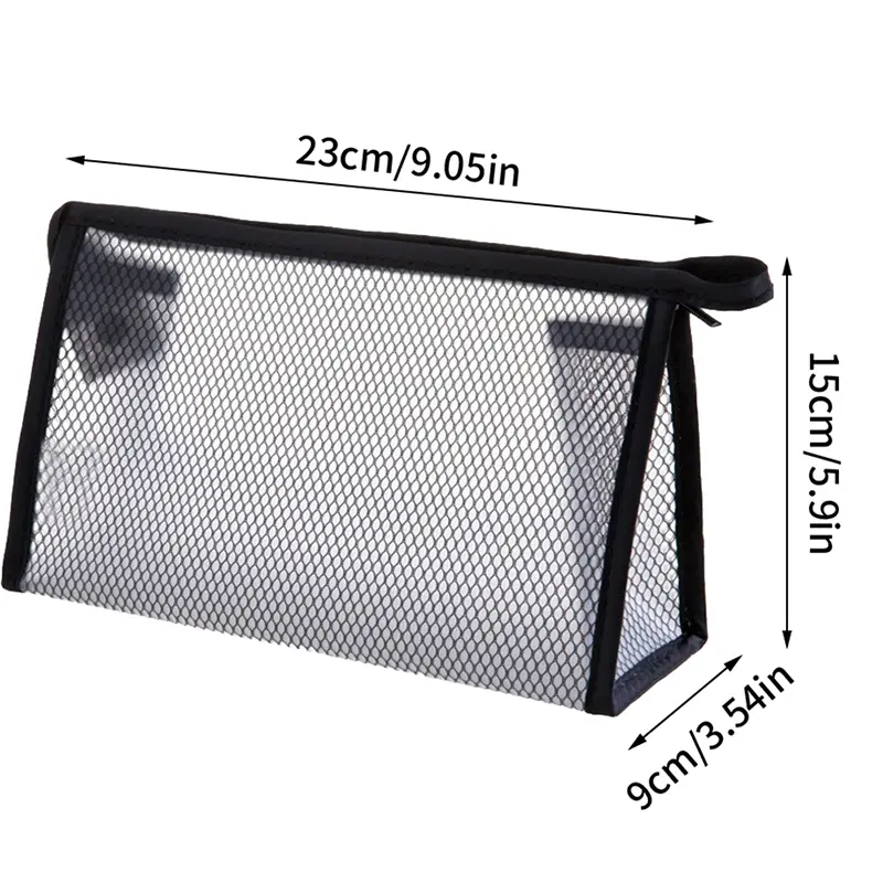 Túi Lưới Đựng Mỹ Phẩm Du Lịch, 1 Chiếc, Hộp Đựng Mỹ Phẩm Túi Trang Điểm Túi Sắp Xếp Đồ Vệ Sinh Cá Nhân 4