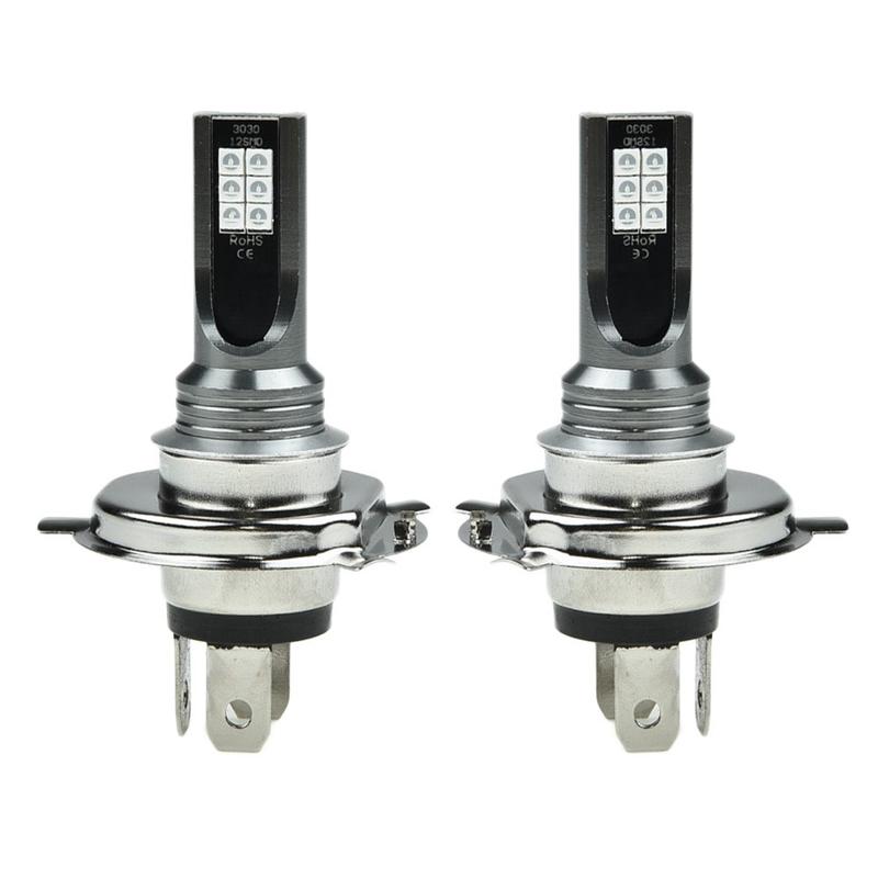 2pcs H4 LED Headlights 110W 20000LM FOG Bulb 8000K Blue Driving  for DRL Light 2