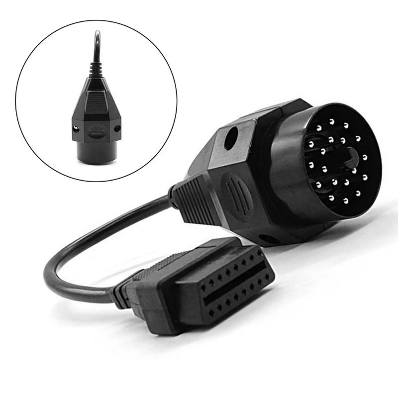Product Introduction of Car Maintenance 20-pin To 16-pin Adapter 25CM Length Easy To Use Efficient Diagnostic Scanning Long-term Performance 21