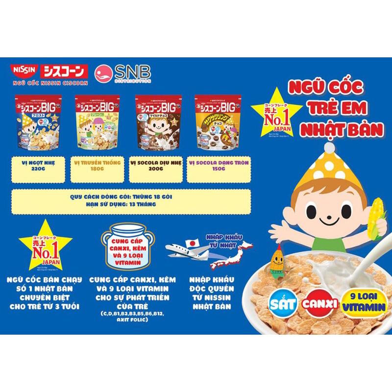 Ngũ Cốc Nissin Nhật Bản Cho Bé Từ 1 Tuổi 2