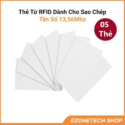 Thẻ Từ RFID Tần Số 13,56Mhz Loại Mỏng Chép Thang Máy