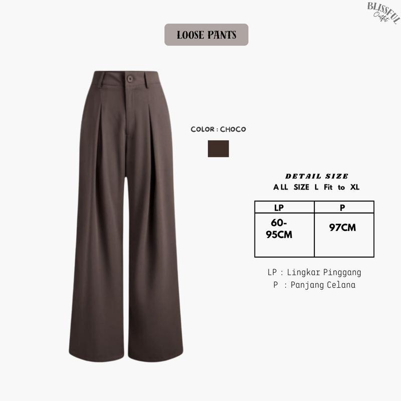 RAMADHAN SALE Zeca Oneset Outfit Wanita, Kemeja Oversize, Inner Top Wanita, Celana Kulot Wanita, OOTD Korean Baju Katun Loose Panjang 3