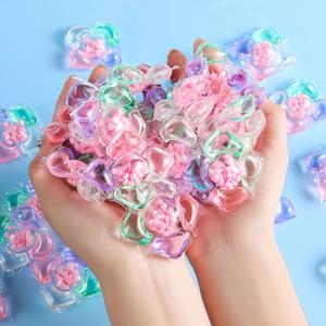 5 in 1 Laundry Beads, 30/50pcs Long Lasting Fragrance Laundry Beads, Household Concentrated Laundry Detergent for Home Dormitory Laundry Room