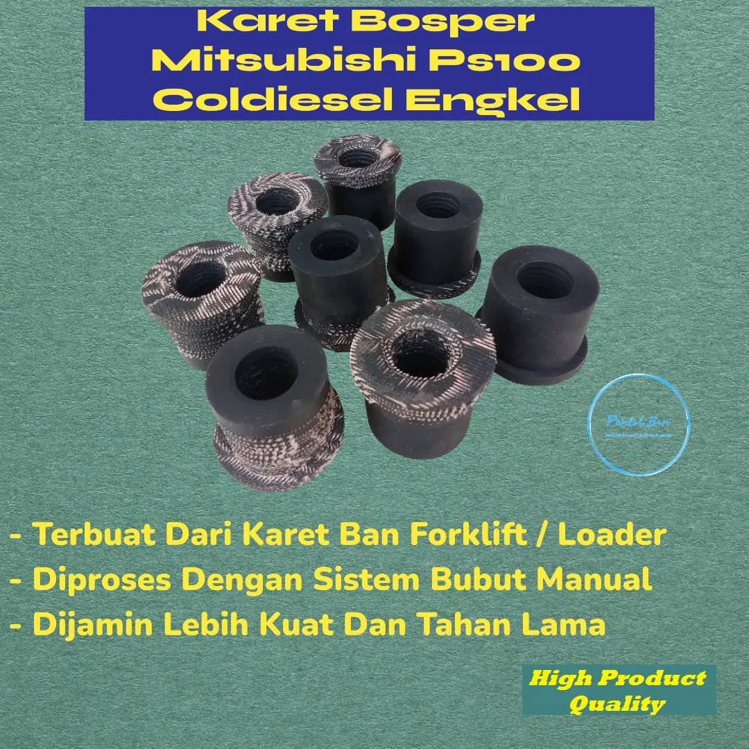 Karet Bosper Mitsubishi Ps100 Coldiesel Engkel Bahan Ban Harga 1Pcs/Biji
