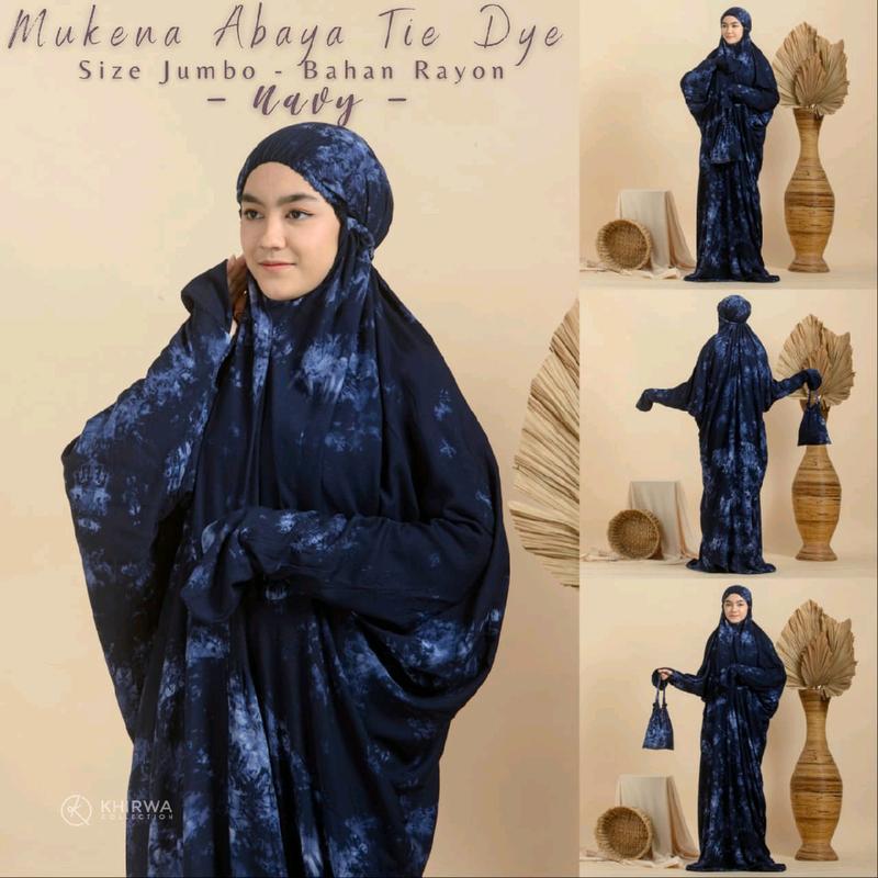 Mukena Terusan Khas Bali |Bahan Rayon Tiedye 4