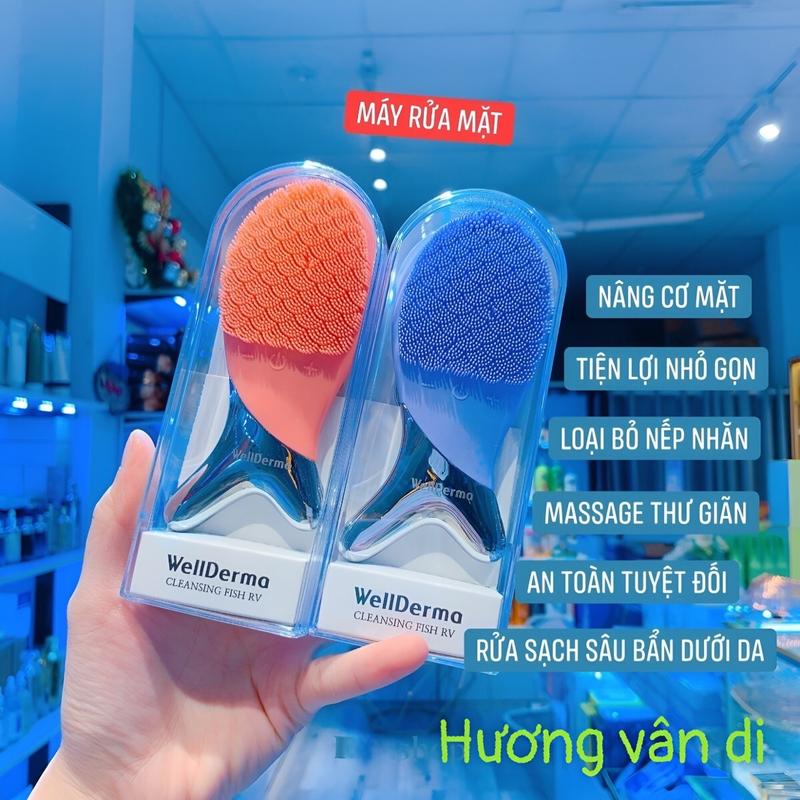 Máy Rửa Mặt Cá Wellderma Cleansing Fish (Mẫu mới) - Hàn quốc