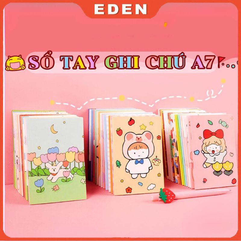 Sổ tay ghi chú nhỏ gọn bỏ túi 32 trang có dòng kẻ quà tặng học sinh