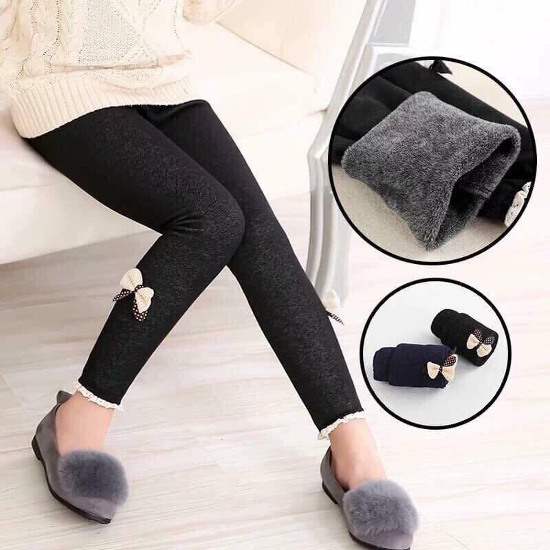QUẦN LEGGING GIẢ BÒ , QUẦN BÓ LÓT LÔNG CỰC ẤM CHO BÉ GÁI TỪ 8-35KG, MỀM MỊN CO GIÃN TỐT DỄ MIX ĐỒ, CHO BÉ TỪ 1-10 TUỔI