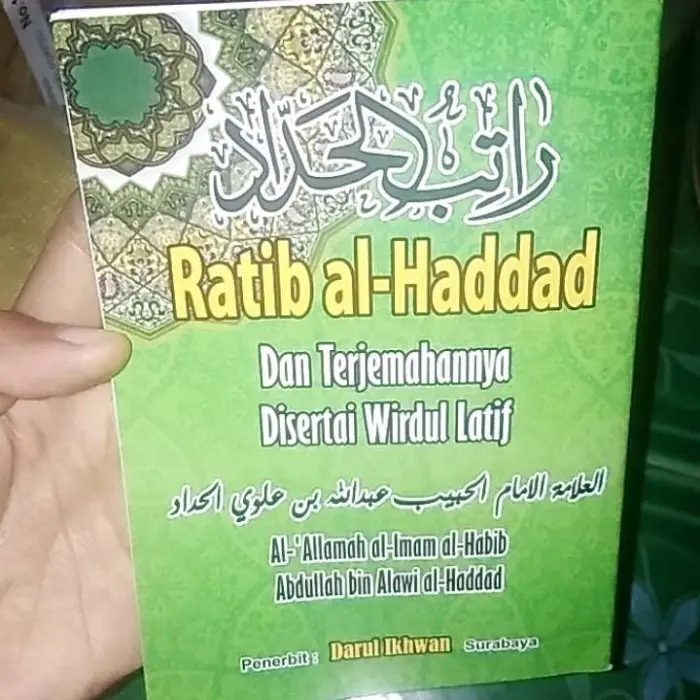 Grosir!! Ratib Al-Hadad Latin dan terjemah disertai wirdul latif Hijau 0