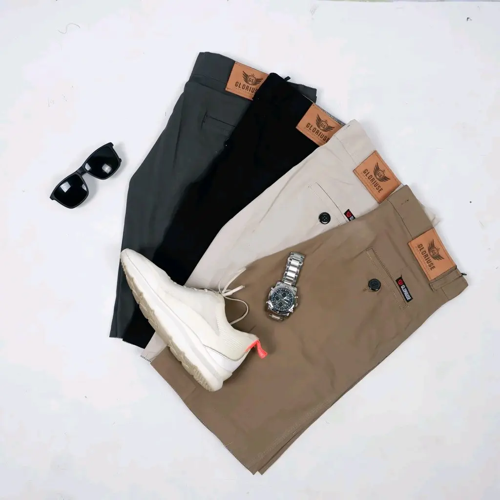 Celana Pendek Chinos Pria Premium Katun premium Quality