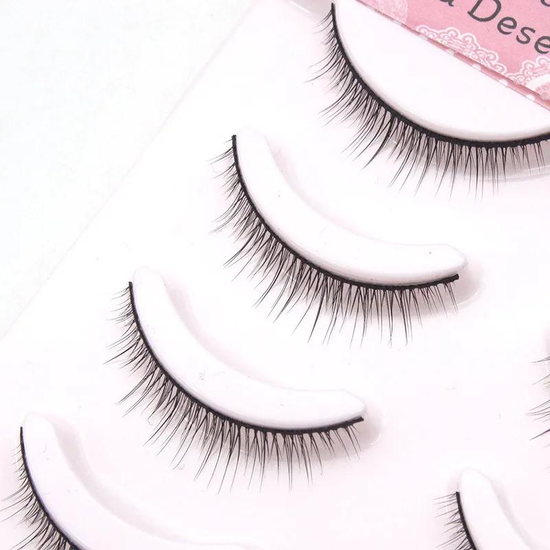 Product Introduction of 5B-2 False Eyelash Makeup Cosmetics Make-up for Women False Eyelashes Cosplay Fan Beauty Makeup Tools Manga Lashes Eyelashes 15