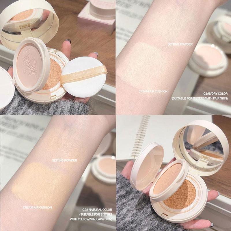 Kem BB Đệm Khí, Hai Trong Một, Lâu Trôi, Chống Mồ Hôi, Phấn Phủ Trang Điểm, Che Khuyết Điểm