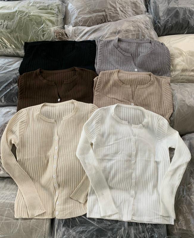 Áo cardigan len đũa dài tay nữ - Khoát mỏng kiểu dáng bánh bèo tiểu thư hotgirl phong cách hàn quốc đẹp 0