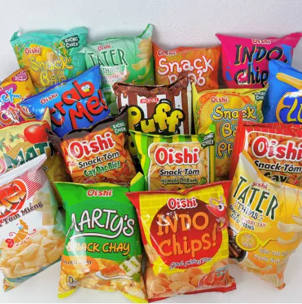 Combo 20 Gói Bim bim Oishi đủ vị hàng chính hãng (GÓI MINI 6G )