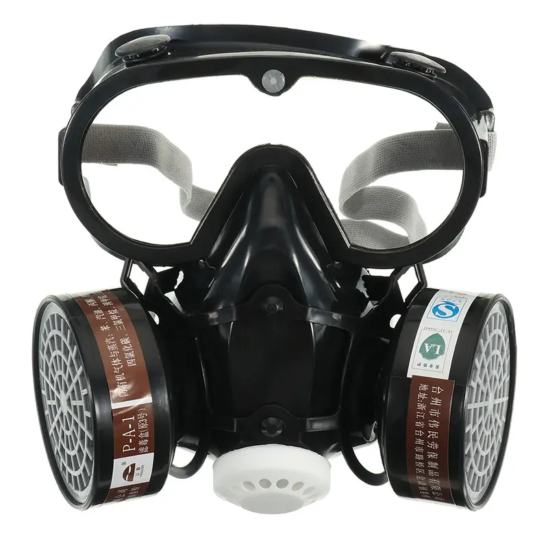 Masker Gas Respirator Full Face with Activated Carbon Filter - SF01 - No Color 6