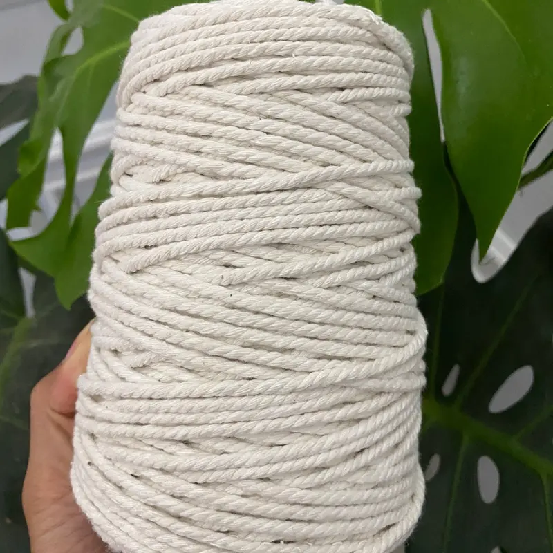 Tali Macrame Warna Natural Berat  1kg 0