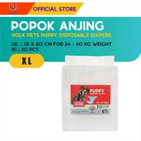 Gambar Volk Pets Puppy Disposable Diapers XL Isi 30 pcs / Popok Anjing dari M-Pets Volk Pets Indonesia Kota Tangerang 1 Tokopedia