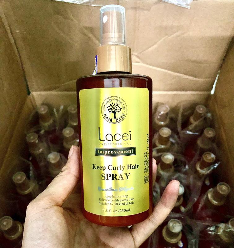 Xịt Dưỡng Giữ Nếp Tóc Xoăn Lacei Improvement - Hàng Chính Hãng Công Ty - Chất dinh dưỡng cho tóc Dưỡng Tóc Chăm Sóc Tóv