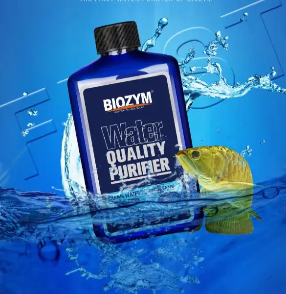 Biozym Water Quality Purifier - Dung dịch làm trong nước cao cấp bể cá thủy sinh , bể cá cảnh vi sạch 2