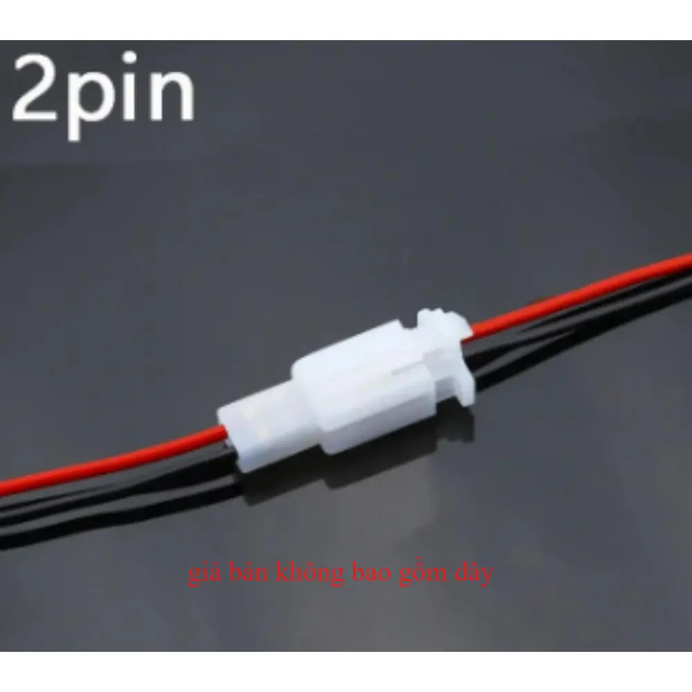 Combo 5 Jack kết nối dây điện 2P loại 2.8mm dành cho ô tô xe máy cao cấp
