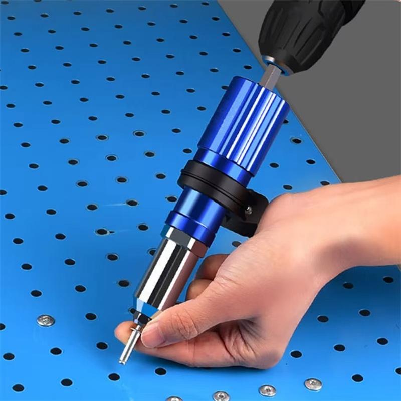 New Multifunctional Electric Rivet Conversion Set Aluminum Alloy ...