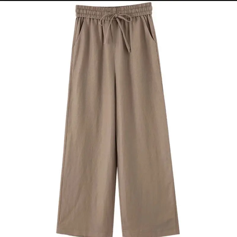 Quần đũi lụa mềm mịn - co giãn màu nâu Menswear 0