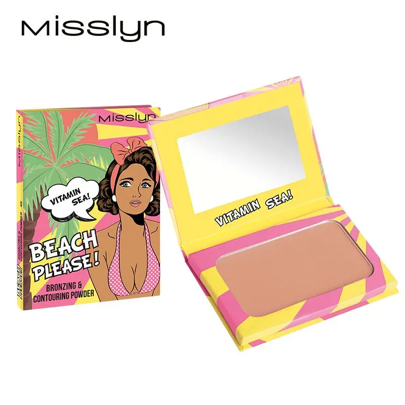 Long-wearing Bronzer Powder, Shadowing Powder, Makeup Accessories, Smooth and Fine Cosmetics