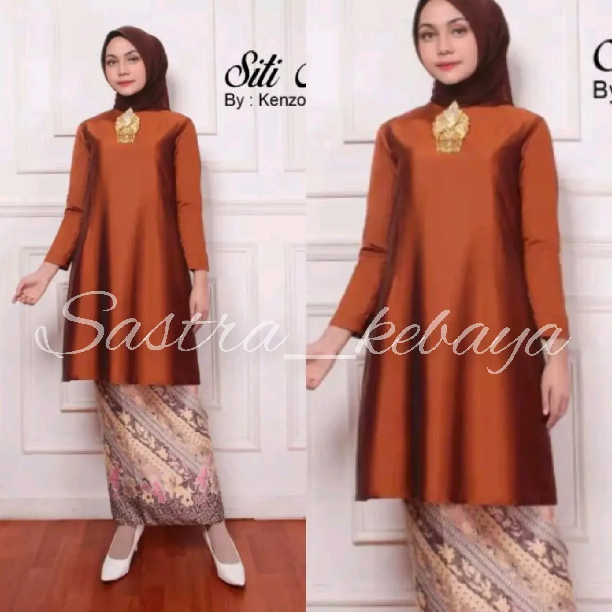 FK-SETELAN KEBAYA KURUNG TAFFETA POLOS DAN ROK LILIT KATUN MOTIF BATIK PREMIUM // ATASAN BAJU KURUNG TAFFETA MELAYU // BAJU KURUNG TAFFETA MALAYSIA SITI NURBAYA // TUNIK TAFFETA POLOS SENADA // KEBAYA KURUNG TAFFETA JUMBO Setelan Dress Kondangan Wisuda