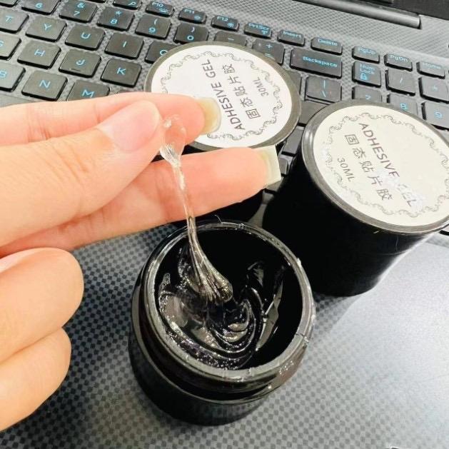 Gel đa năng định hình Huaxi 10ml và 30ml - Gel dán móng úp, đính đá, nặn tạo hình nail chất gel dẻo độ bền cao